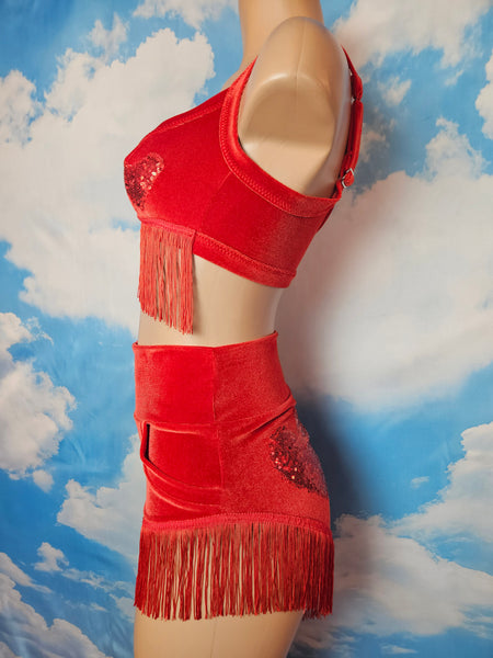 LOVE-STRUCK  RED TOP