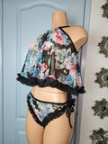Darling 1960s Style BabyDoll Set- FLORAL