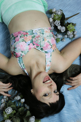 Ashley Retro Floral Top