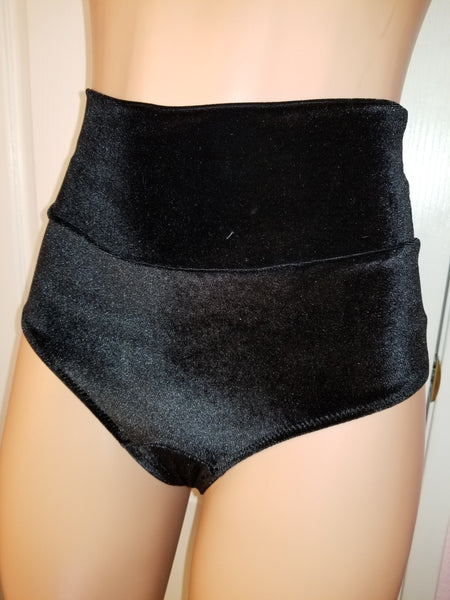 Cheeky Bottom in Black Velvet