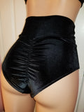 Cheeky Bottom in Black Velvet