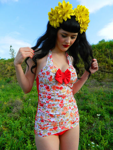 Tea Time One Piece Swimsuit