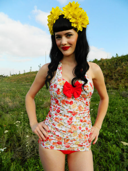 Tea Time One Piece Swimsuit