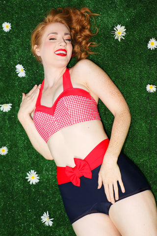 FINAL SALE KATY Retro Highwaisted Bikini Bottom
