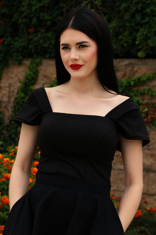 FINAL SALE Alexandra Top in Black