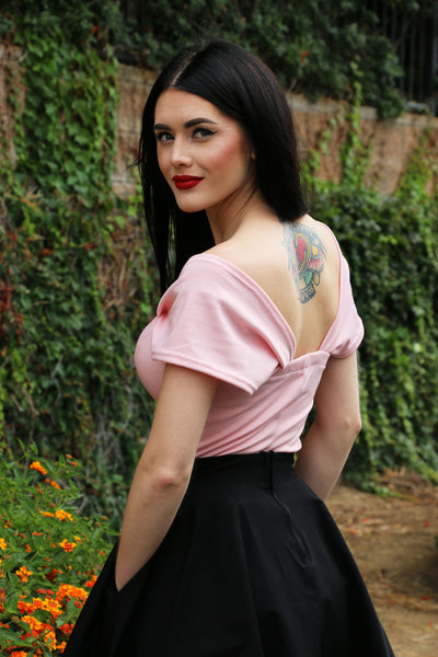 FINAL SALE Alexandra Top in Pink