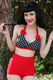 RUBY High Waist Retro Bikini Bottom