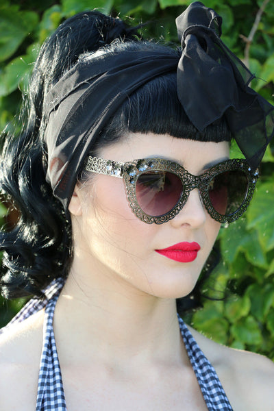 Lacey Sunnies in Gun Metal