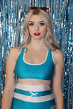 Sienna Racerback Top in Teal