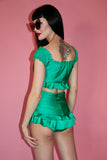 BARDOT in EMERALD GREEN