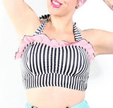 FINAL SALE Dolly Retro Swim Top