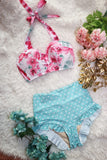 Sweet Pea Bottom in Mint Dot