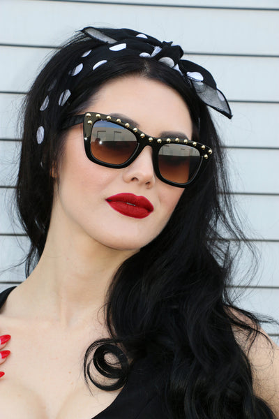 Punky Sunglasses in Black