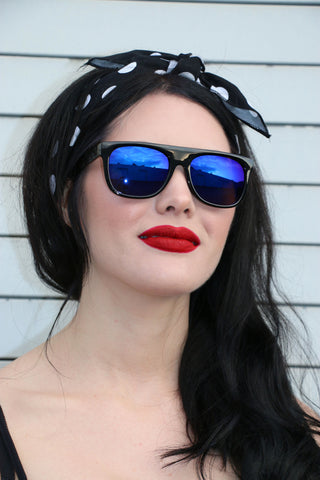 Roxanne Sunnies with Blue Lens