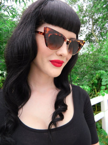 You're so Vain Sunnies in Tortoise Shell